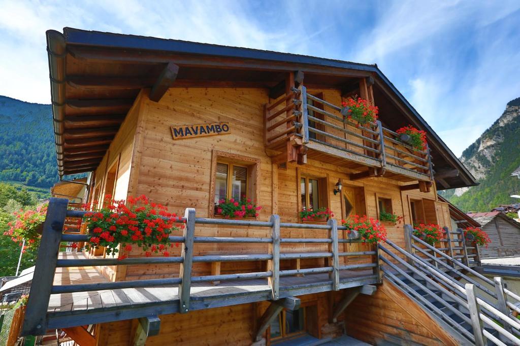 Chalet Mavambo Le Chable Exterior photo