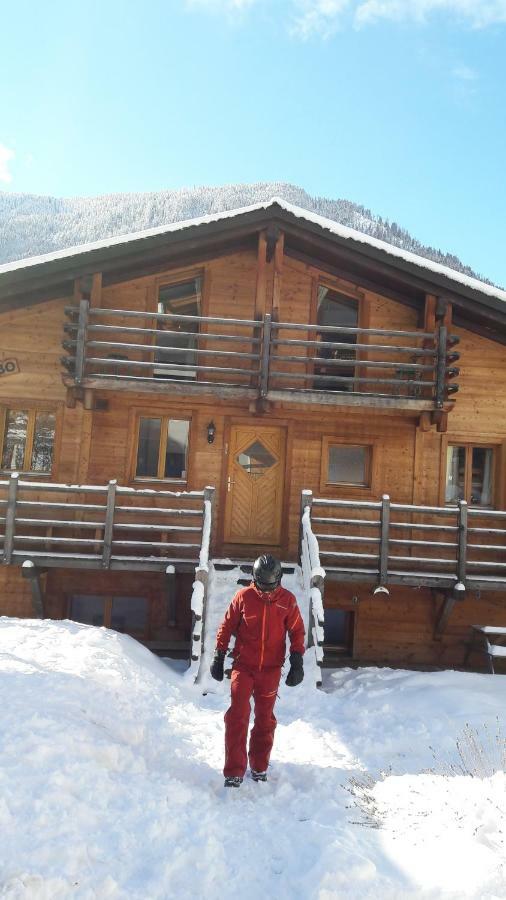 Chalet Mavambo Le Chable Exterior photo